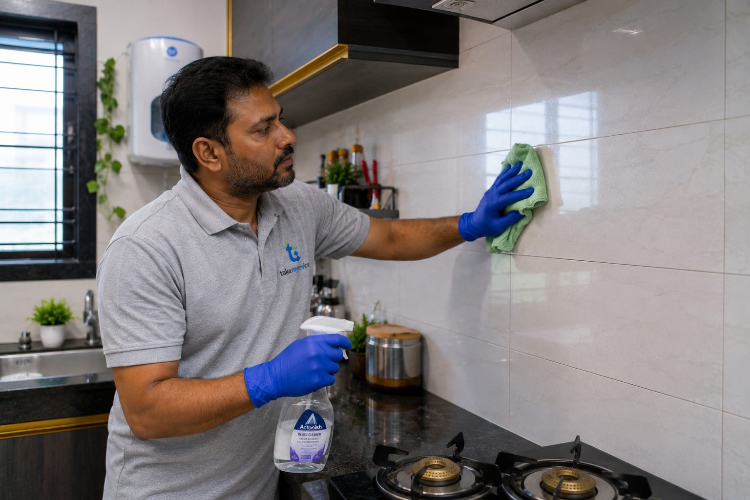 kitchen cleaning